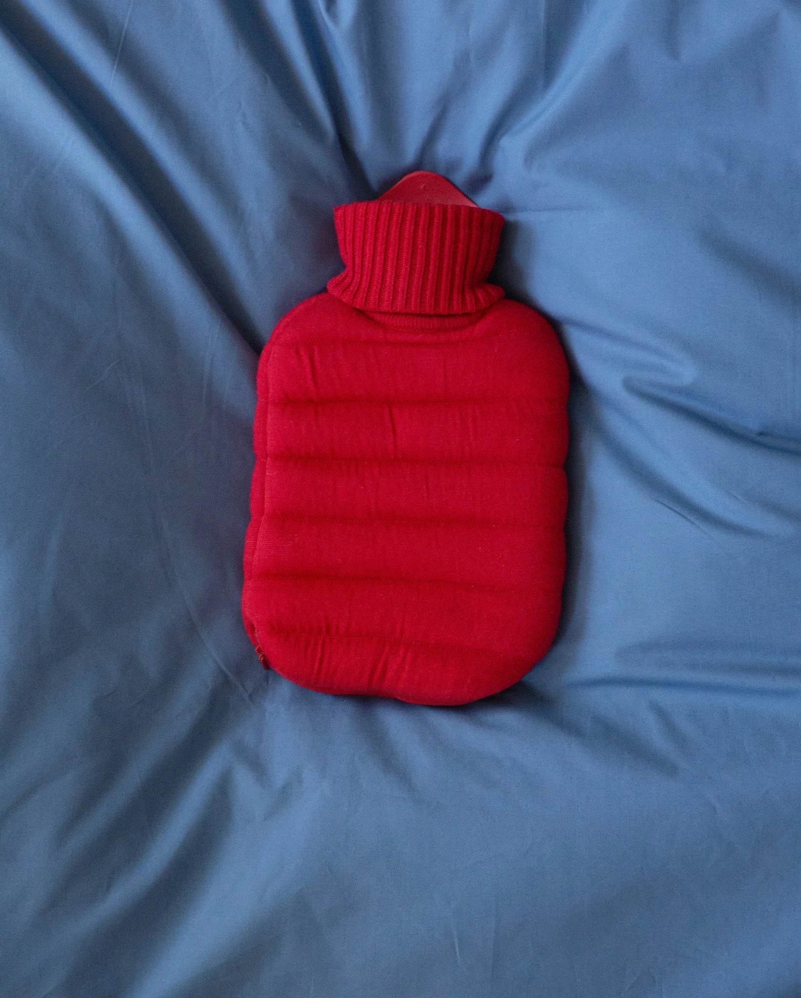 Mini-Puffy-Wärmflasche • Cherry Red