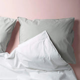 SUITE702 - Spannbettlaken aus Bio-Baumwolle • Blush - ROSA ECK