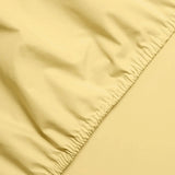 SUITE702 - Spannbettlaken aus Bio-Baumwolle • Butter Yellow - ROSA ECK