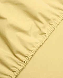 SUITE702 - Spannbettlaken aus Bio-Baumwolle • Butter Yellow - ROSA ECK