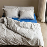 SUITE702 - Spannbettlaken aus Bio-Baumwolle • Cobalt Blue - ROSA ECK