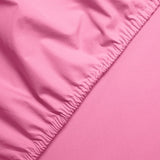 SUITE702 - Spannbettlaken aus Bio-Baumwolle • Pink Candy - ROSA ECK