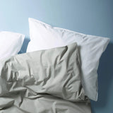 SUITE702 - Spannbettlaken aus Bio-Baumwolle • Sky Blue - ROSA ECK
