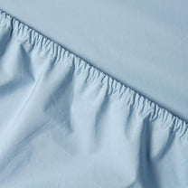 SUITE702 - Spannbettlaken aus Bio-Baumwolle • Sky Blue - ROSA ECK