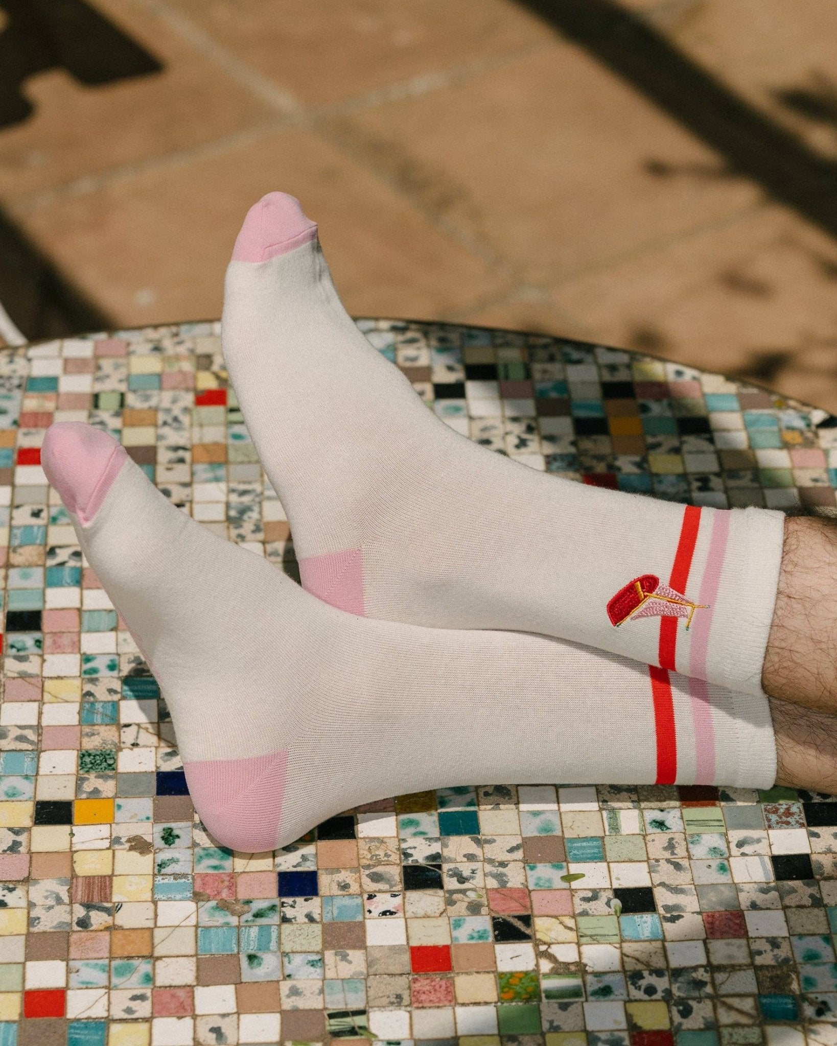 Tarta Gelatina - A SUNNY AFTERNOON Socken - ROSA ECK