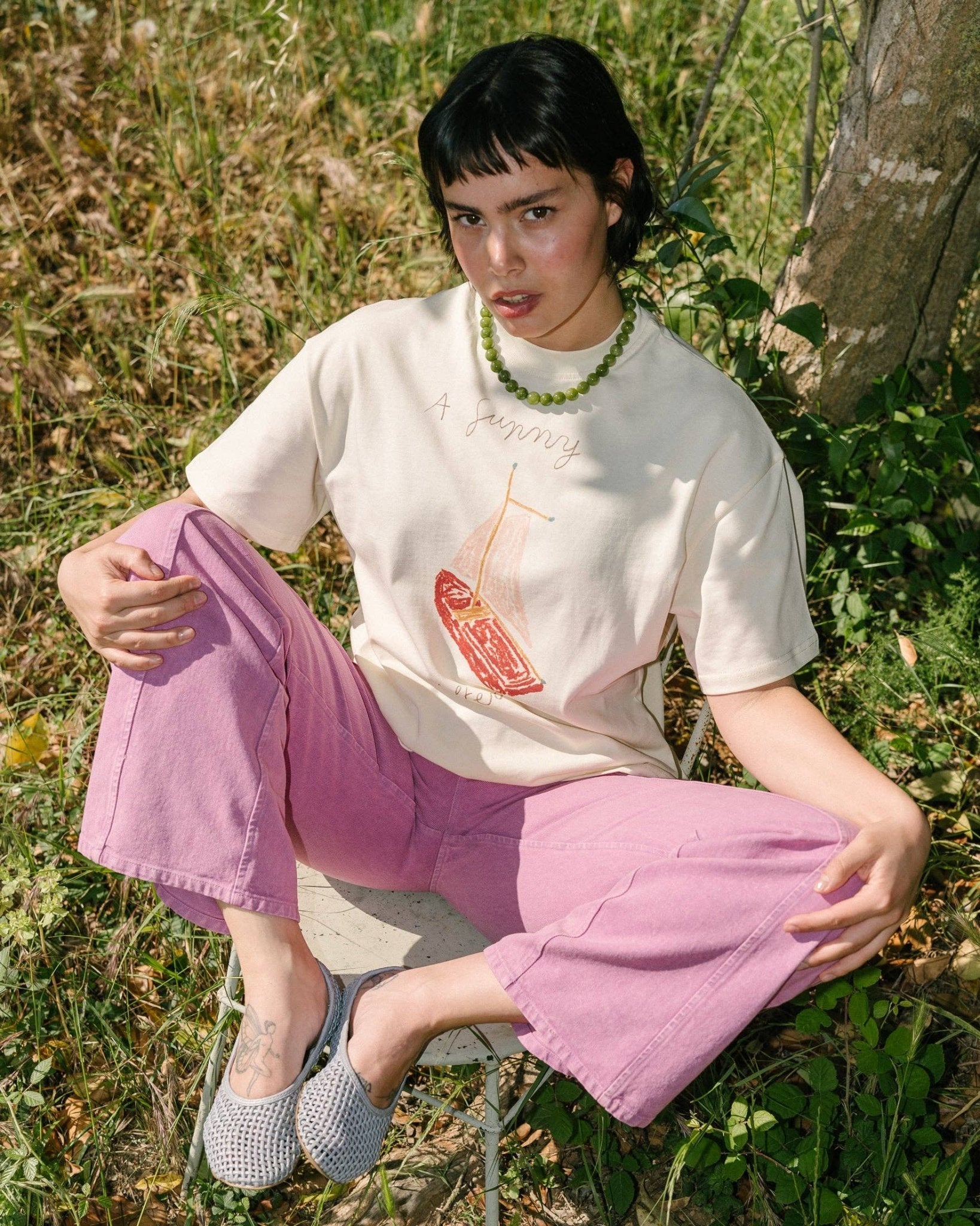 Tarta Gelatina - A SUNNY AFTERNOON T-Shirt - ROSA ECK
