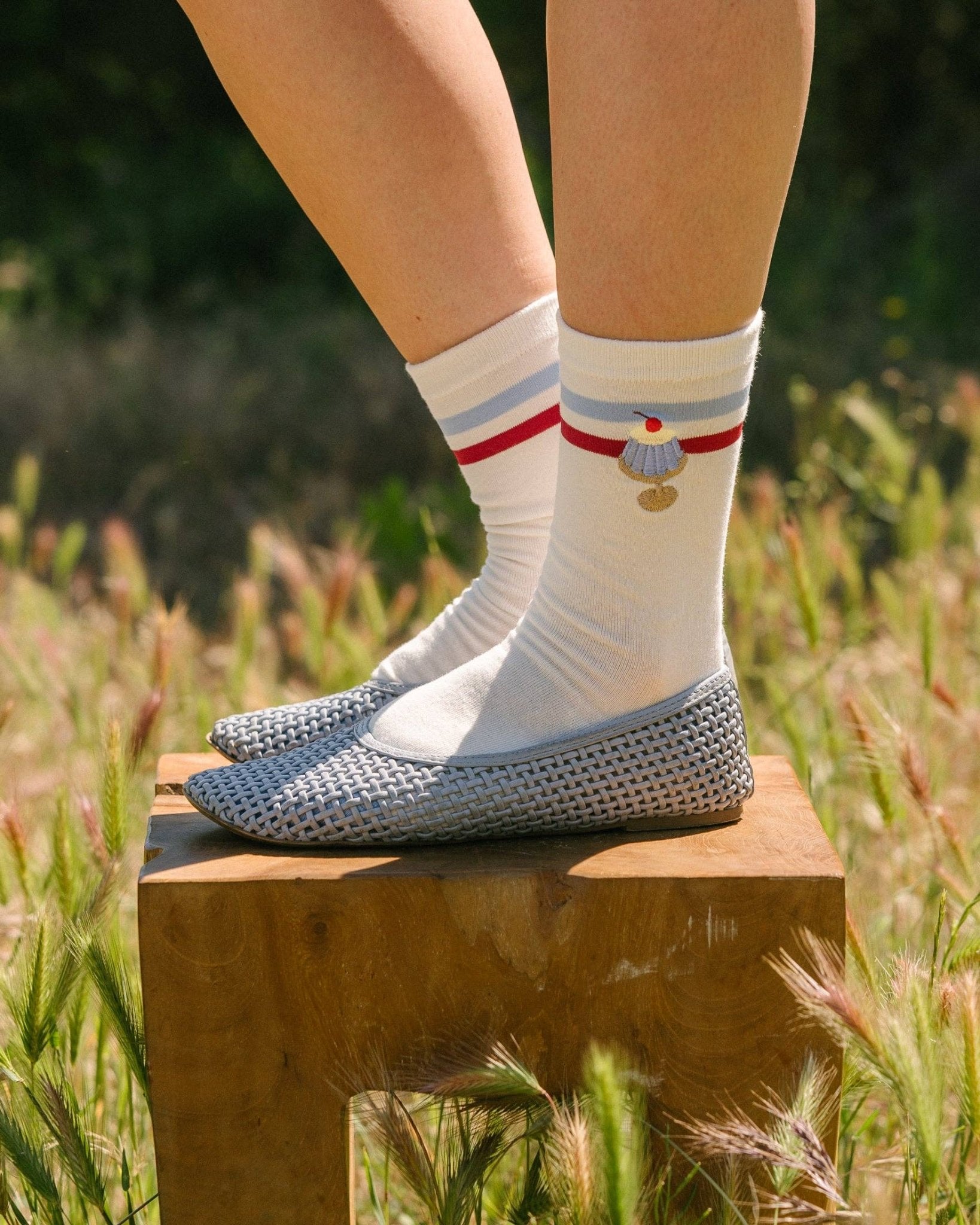 Tarta Gelatina - CHERRY ON TOP Socken - ROSA ECK