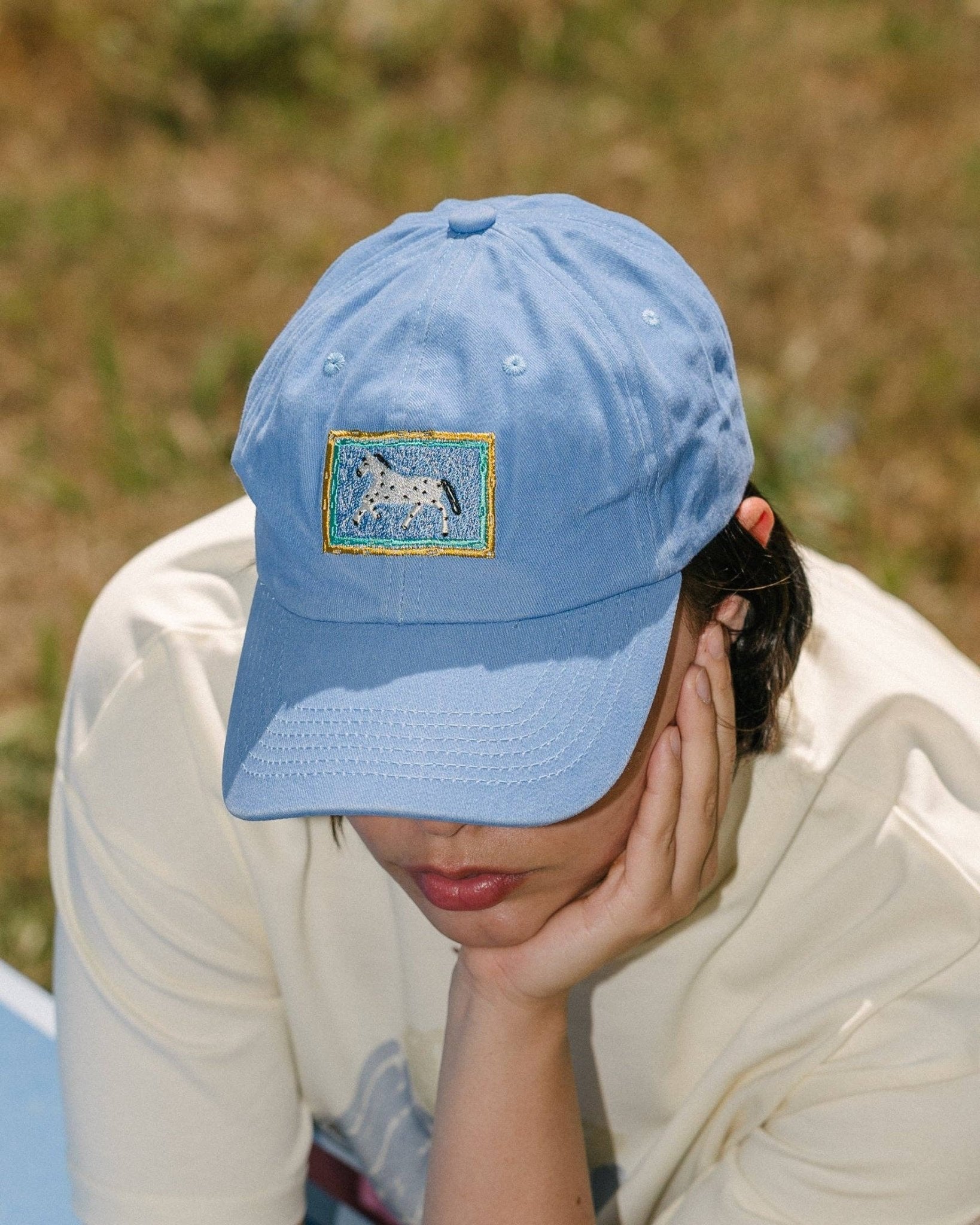 Tarta Gelatina - LITTLE HORSE Cap • Washed Blue - ROSA ECK