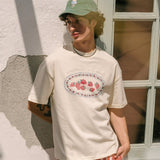 Tarta Gelatina - STRAWBERRIES ON A PLATE T-Shirt - ROSA ECK