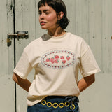 Tarta Gelatina - STRAWBERRIES ON A PLATE T-Shirt - ROSA ECK