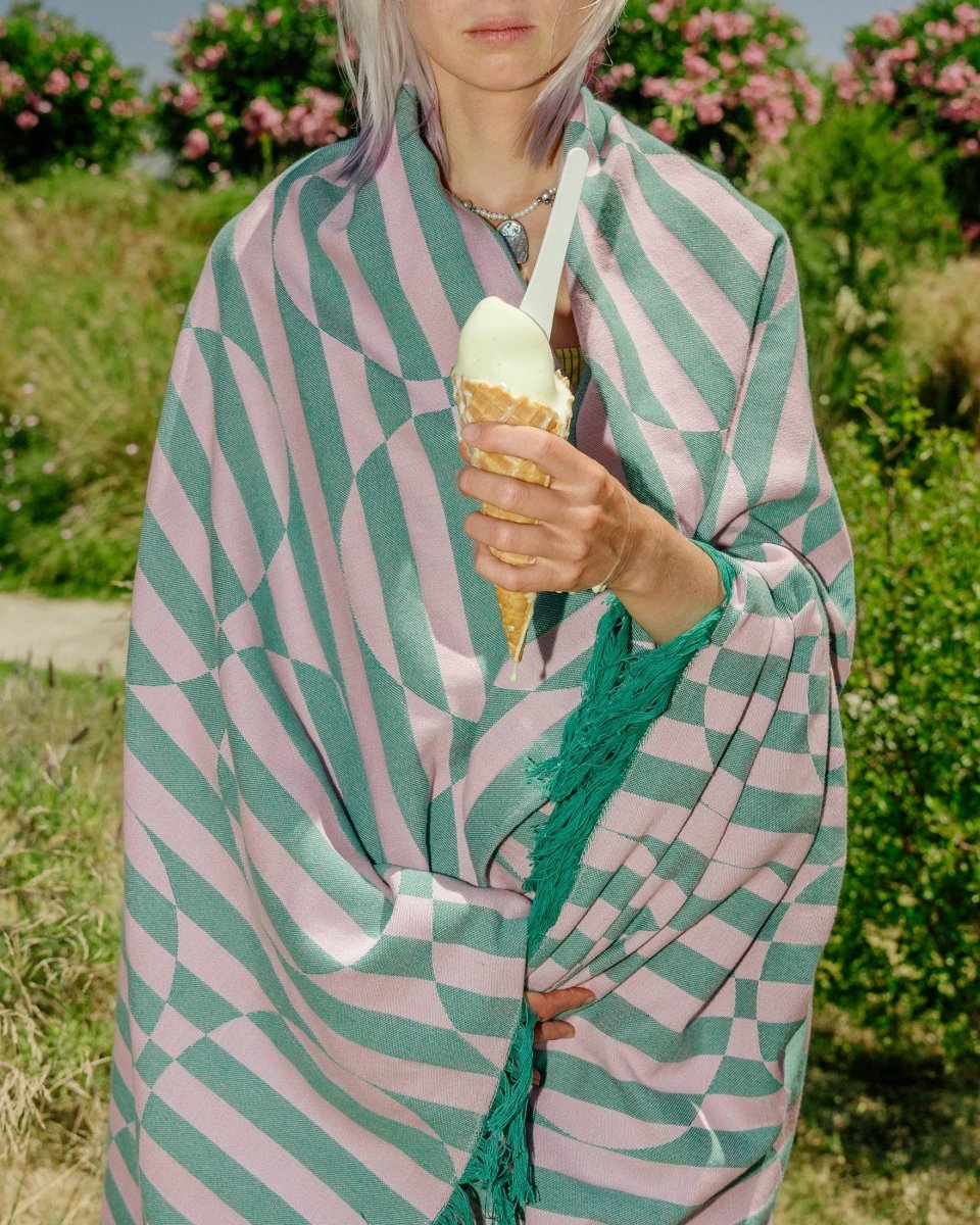 Tarta Gelatina - WATERMELON SLUSHIE Strandtuch - Handtuch - ROSA ECK Concept Store