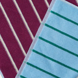 Tarta Gelatina - Wende-Handtuch • Plum / Sky Blue - ROSA ECK