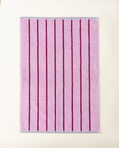 Tarta Gelatina - Wende-Handtuch • Teal / Pink - ROSA ECK