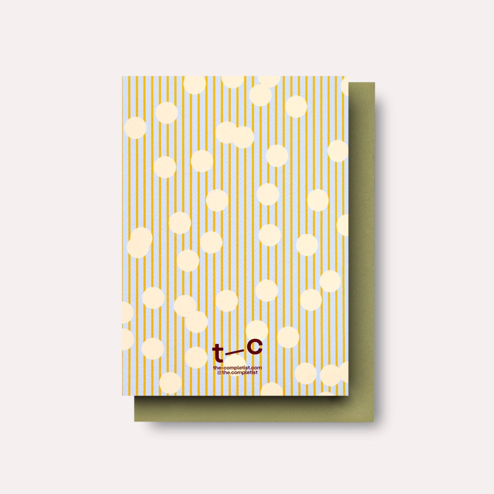 The Completist - CONFETTI Hochzeitskarte - ROSA ECK
