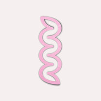 The Completist - HELIX Lesezeichen | Bubblegum - ROSA ECK - Bookmark, Rosa,