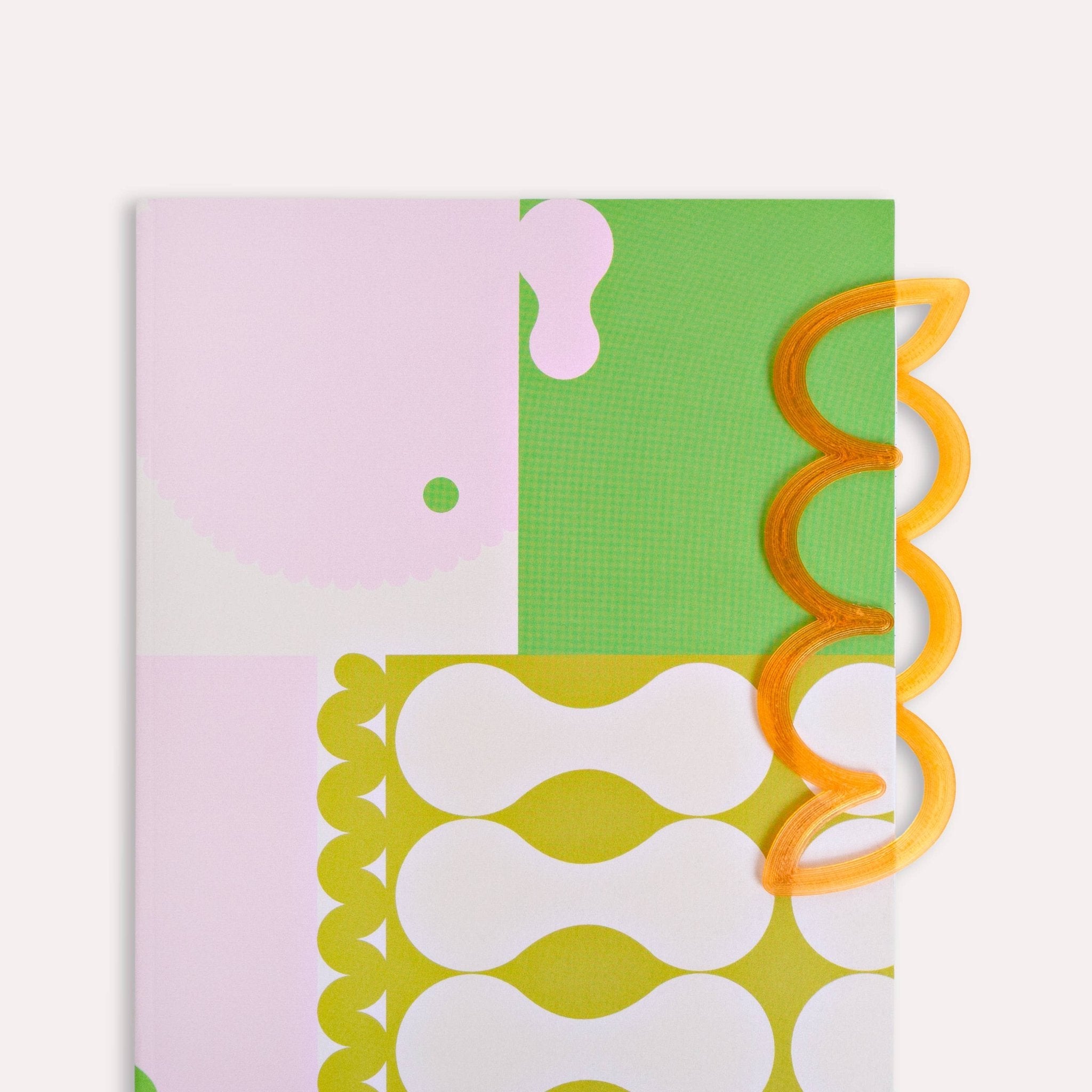 The Completist - HELIX Lesezeichen • Multicolor Transluscent - ROSA ECK