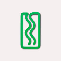 The Completist - MIAMI Lesezeichen • Emerald - ROSA ECK