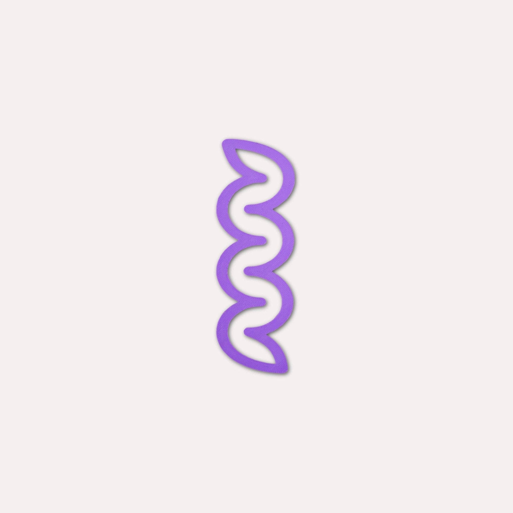 The Completist - MINI - HELIX Kleines Lesezeichen • Lavendel - ROSA ECK