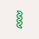 The Completist - MINI - HELIX Kleines Lesezeichen | Smaragd - ROSA ECK - Bookmark, Grün,