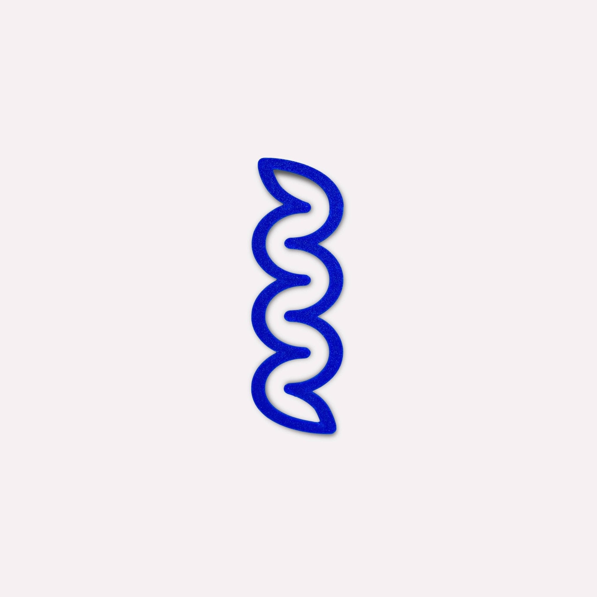 The Completist - MINI - HELIX Kleines Lesezeichen • Ultramarin - ROSA ECK