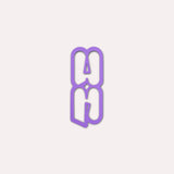 The Completist - MINI - HINOKI Kleines Lesezeichen | Lavendel - ROSA ECK - Bookmark, Lila,