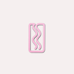 The Completist - MINI - MIAMI Kleines Lesezeichen | Bubblegum - ROSA ECK - Bookmark, Rosa,