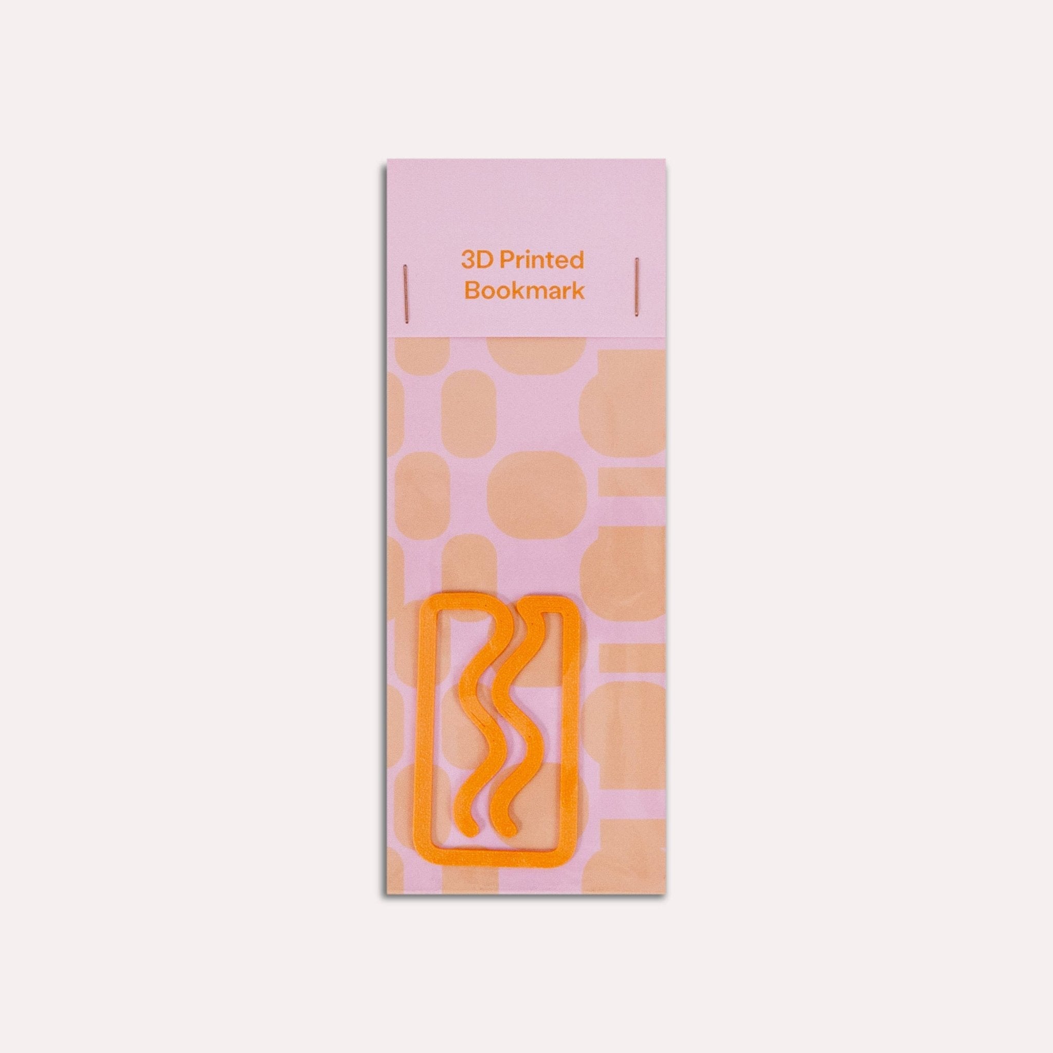 The Completist - MINI - MIAMI Kleines Lesezeichen • Chartreuse - ROSA ECK