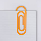 The Completist - PAPERCLIP Lesezeichen | Mandarin - ROSA ECK - Bookmark, Orange,