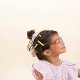 the cotton cloud - FLUOR Haarnadeln 3er - Set - ROSA ECK - Acetat, Gelb, Kinder