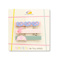 the cotton cloud - Kinder - Haarspangen 3er - Set • Croissant - Kinder - Haarspange - ROSA ECK