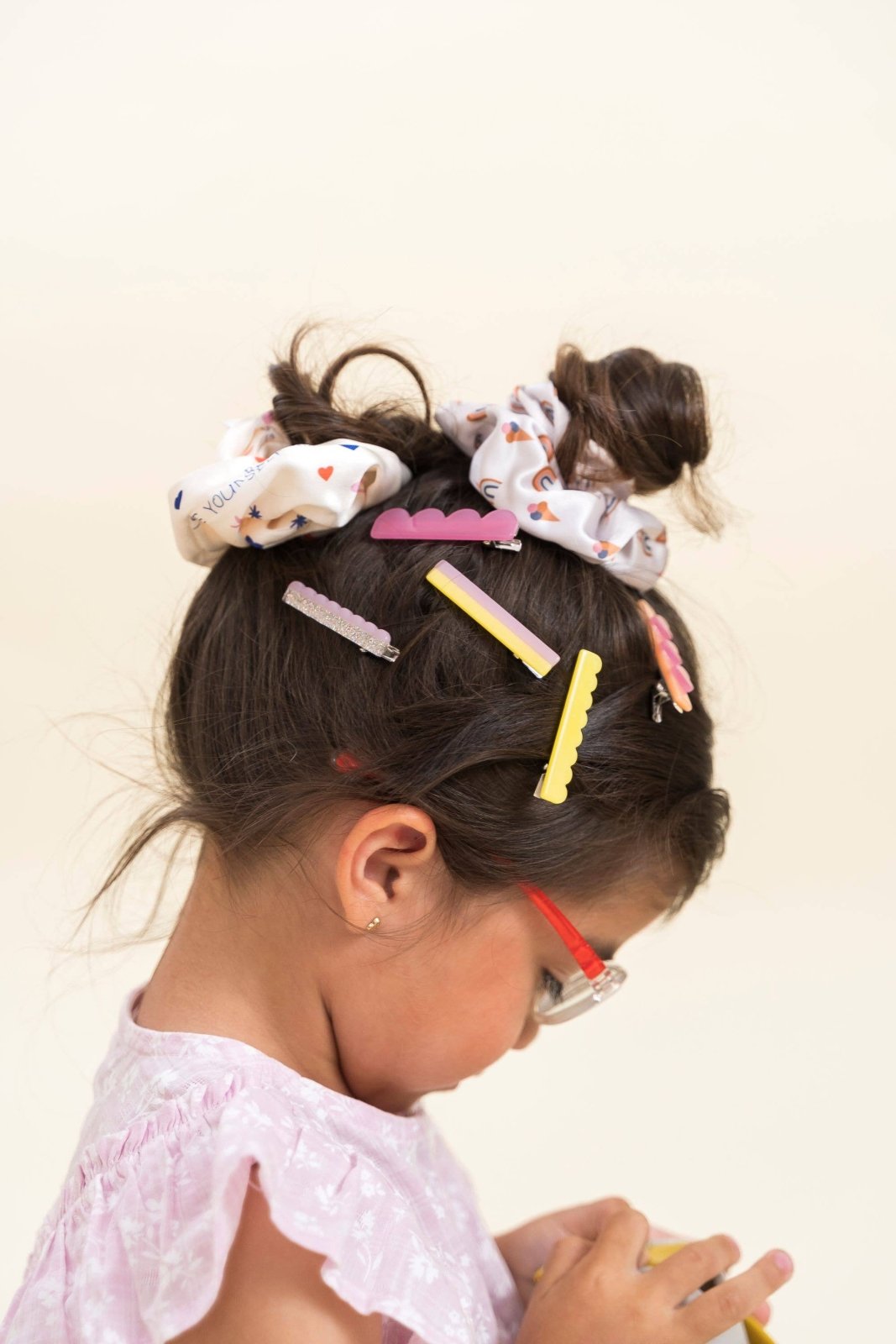 the cotton cloud - Kinder - Haarspangen 3er - Set • Ice Cream - Kinder - Haarspange - ROSA ECK