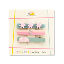 the cotton cloud - Kinder - Haarspangen 3er - Set • Sparks - Kinder - Haarspange - ROSA ECK