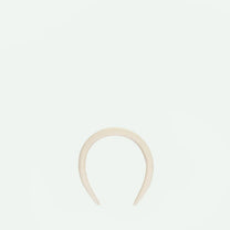 The Sticky Sis Club - CLUB CHIC Haarreif • pearl white - ROSA ECK