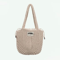 The Sticky Sis Club - Häkeltasche • bone - ROSA ECK