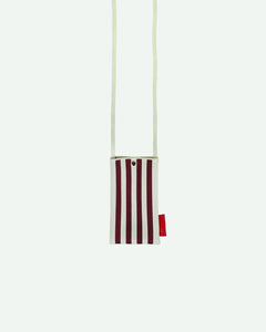 The Sticky Sis Club - KNITTED STRIPES Handytasche • mist + fig - Handytasche - ROSA ECK Concept Store