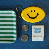 Three Potato Four - Geldbeutel • Happy Face Classic (Yellow) - ROSA ECK