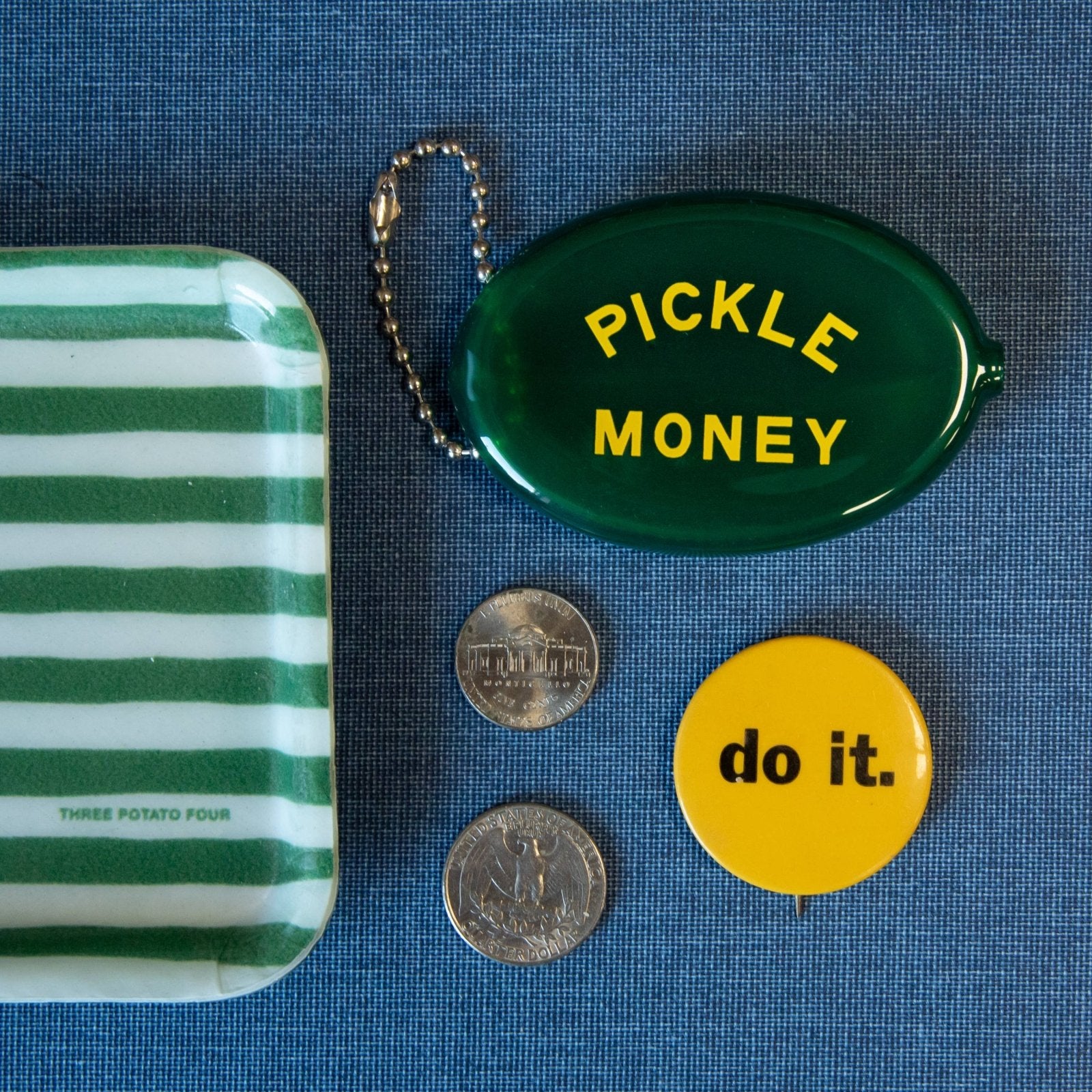 Three Potato Four - Geldbeutel • Pickle Money - ROSA ECK