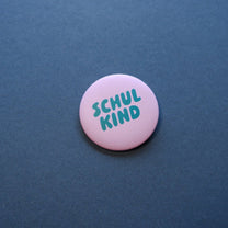 tinyday - SCHULKIND Button • Flieder - ROSA ECK