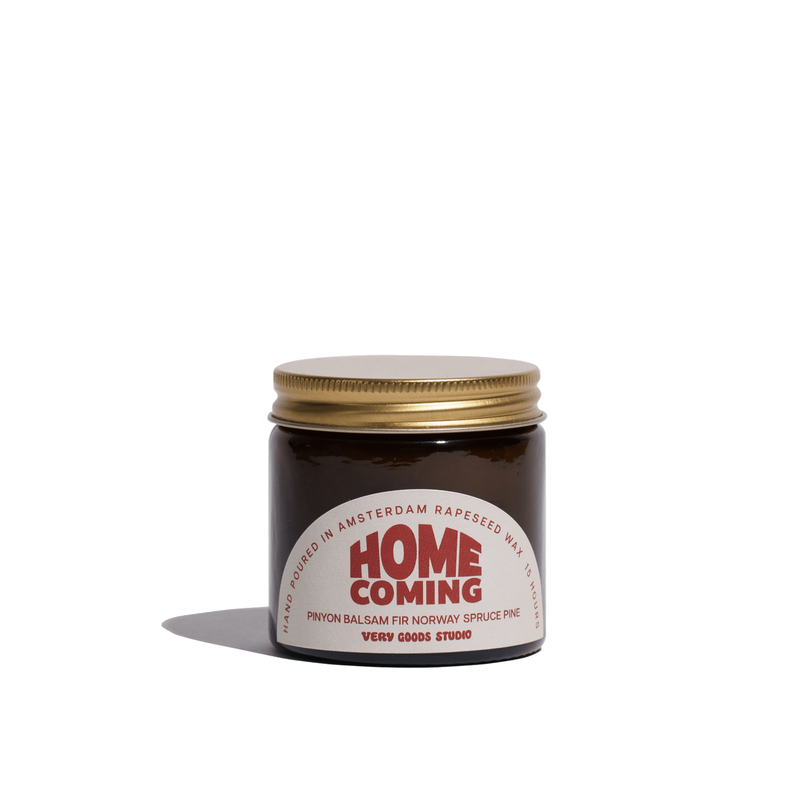 Very Goods Studio - HOME COMING Duftkerze im Glas (60 ml) - ROSA ECK