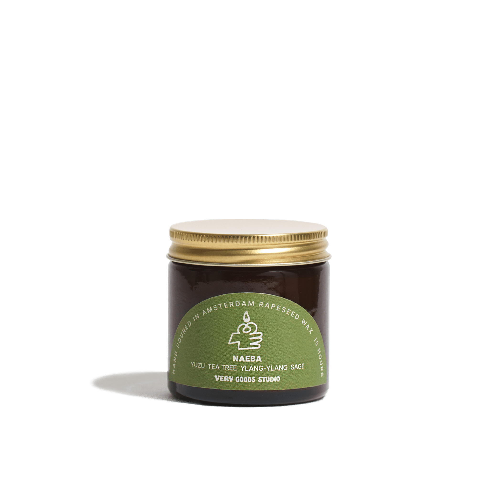 Very Goods Studio - NAEBA Duftkerze im Glas (60 ml) - Kerze - ROSA ECK Concept Store
