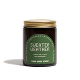 Very Goods Studio - SWEATER WEATHER Große Duftkerze im Glas (170 ml) - Kerze - ROSA ECK Concept Store