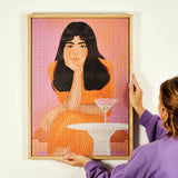 Wonderpieces - STARING INTO THE VOID Puzzle | Illustration Elif Küçük - ROSA ECK - , ,