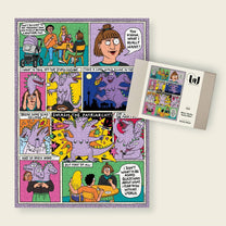 Wonderpieces - WHAT I REALLY, REALLY WANT Puzzle | Sandra Bayer - ROSA ECK - , ,
