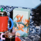 Wrap - FLOWERS Kaffeedose - ROSA ECK
