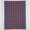 Wrap - SQUARES TERRY Geschirrtuch Frottee (50 × 70 cm) • Burgundy/Blue - ROSA ECK