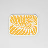Wrap - YELLOW LEAVES Kleines rechteckiges Serviertablett - Serviertablett - ROSA ECK