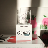 Trinkglas mit Statement • CAN'T SEE ANY PROBLEMS – Yahya Studio – Bild 3