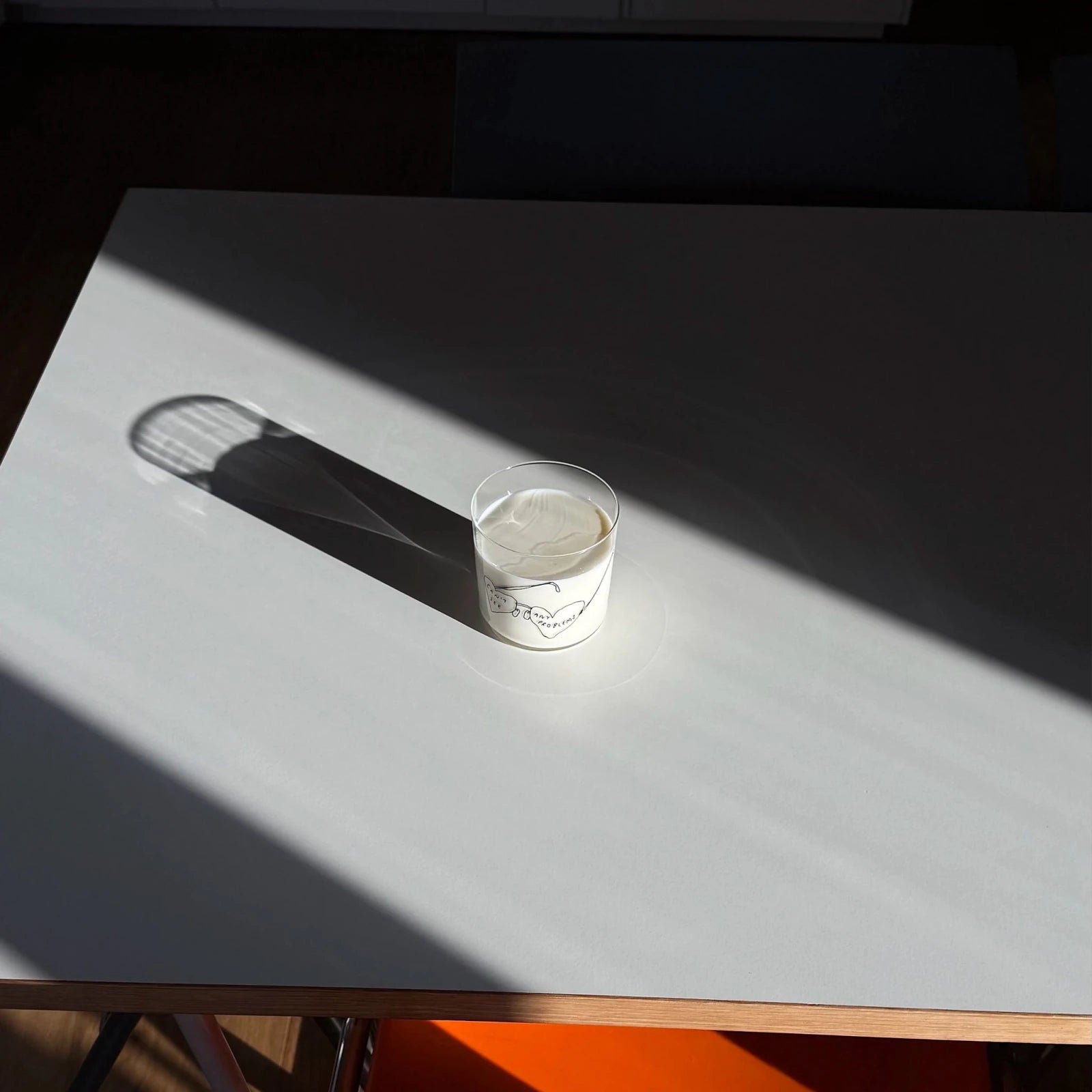 Trinkglas mit Statement • CAN'T SEE ANY PROBLEMS – Yahya Studio – Bild 2