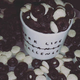 yahya studio - WORK LIFE CHALLENGE Becher aus Porzellan - Kaffee - und Teetasse - ROSA ECK - Cup, ,