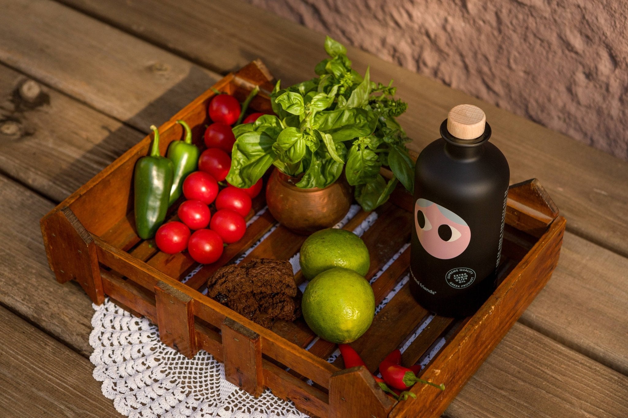 yiayia and friends - Natives Olivenöl extra (500 ml) - ROSA ECK